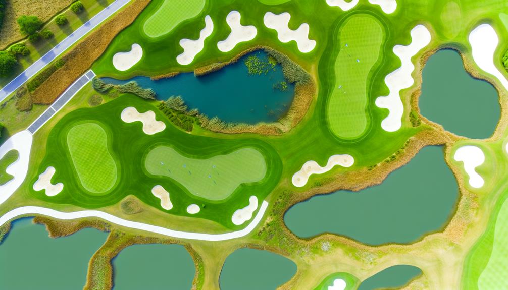 designing ideal golf putting greens