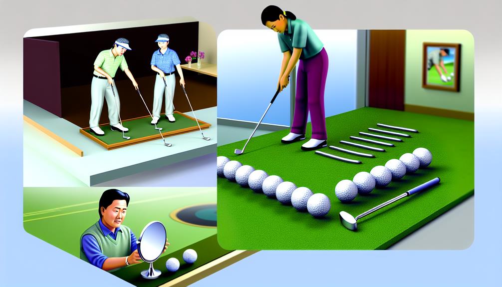 effective indoor golf putting