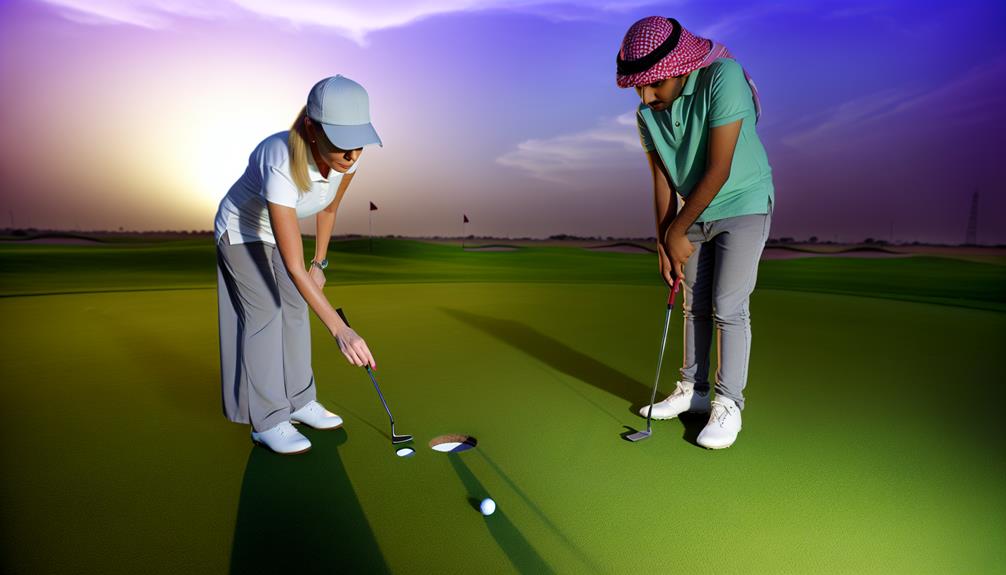 expert training improves putting