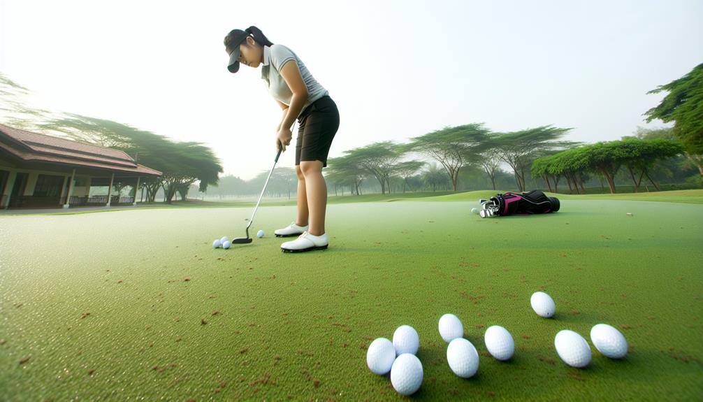 golf putting practice techniques