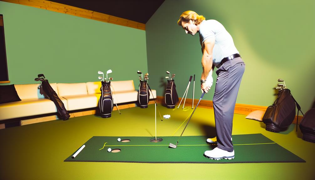 indoor putting training benefits