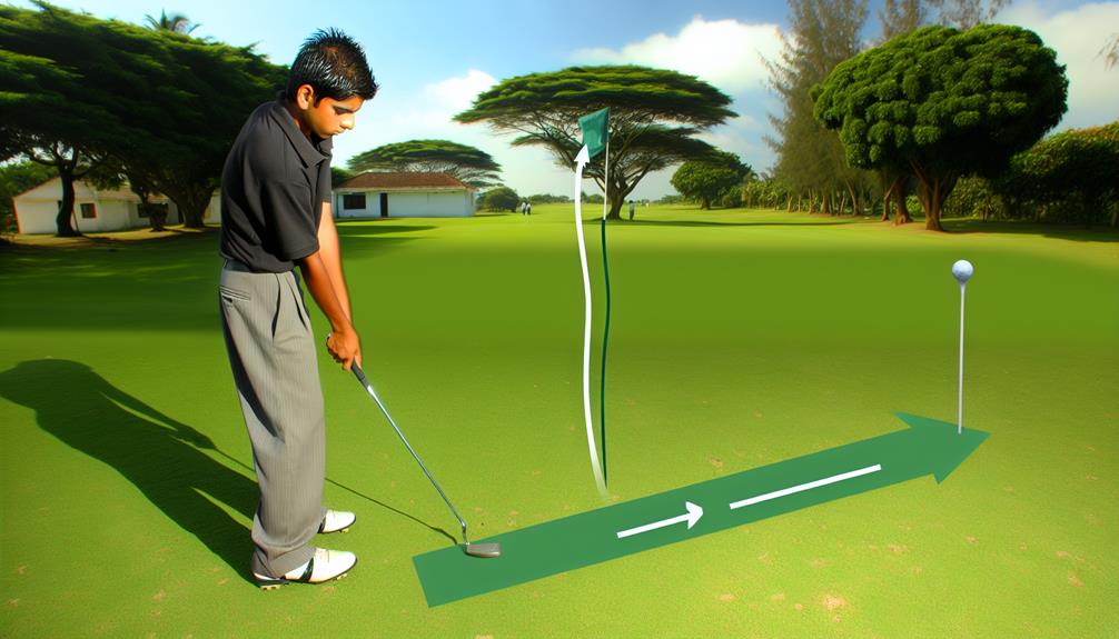 rules for golf putting